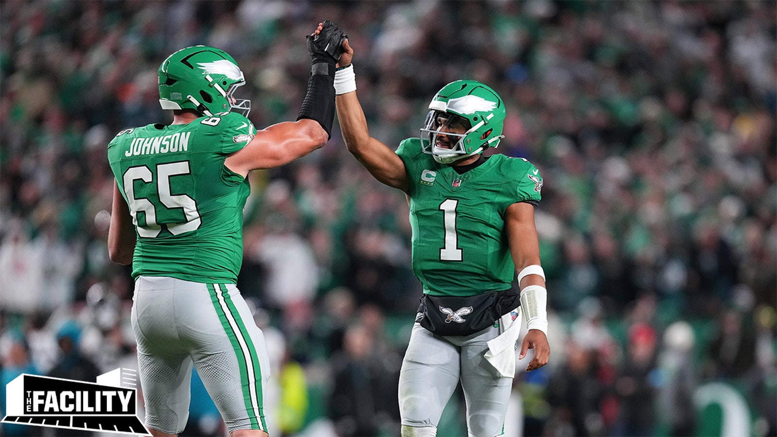 Lane Johnson on Jalen Hurts’ growth and what makes him great
